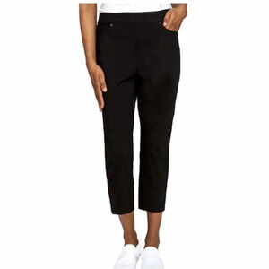 Mario Serrani Ladies' Pull-On Capri Black XL